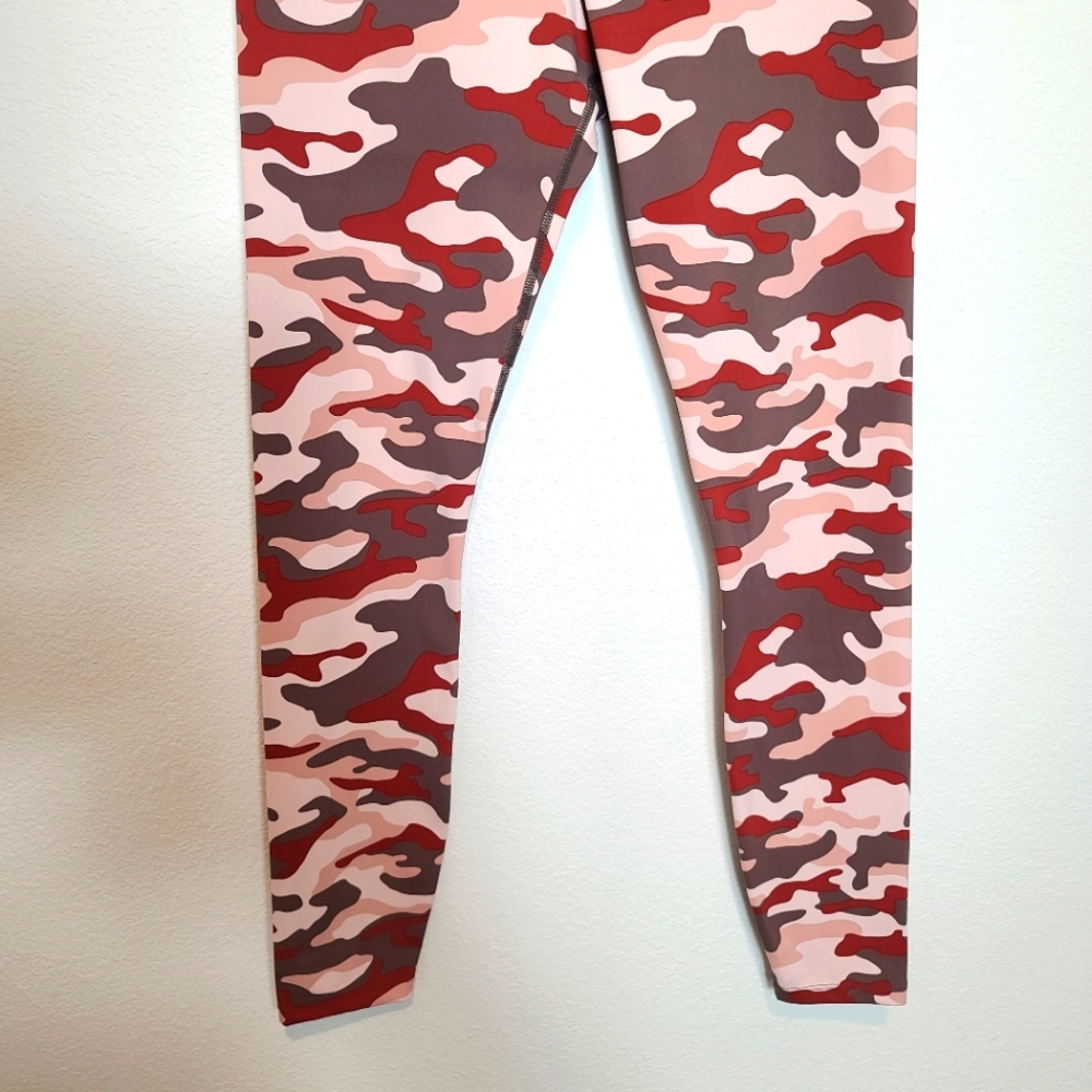 VARLEY Estrella Zion Camo Leggings Red - Picture 5 of 9